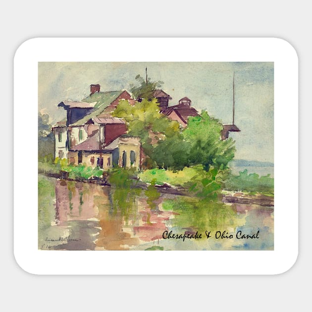 Chesapeake and Ohio Canal NHP Sticker by teepossible